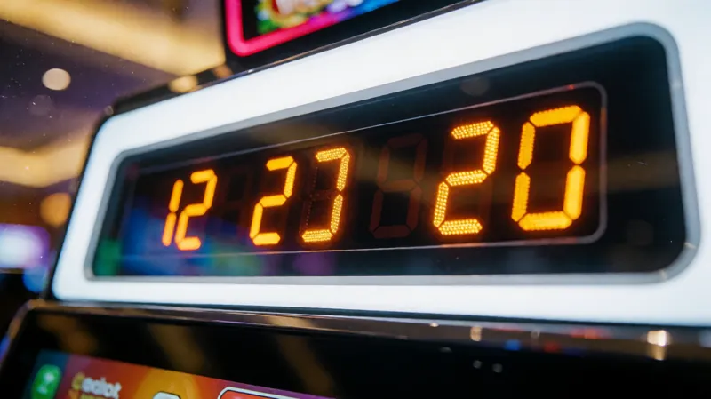 Progressive jackpot meter growing in real time